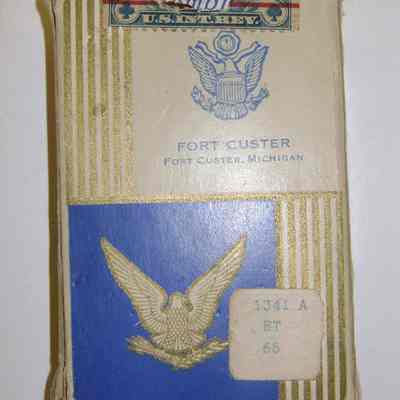 Ft. Custer Deck of Bridge Cards