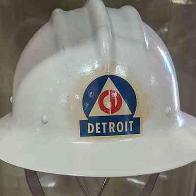 Detroit Civil Defense Helmet