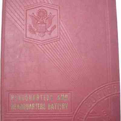 1941 Ft Custer 5 ID Yearbook