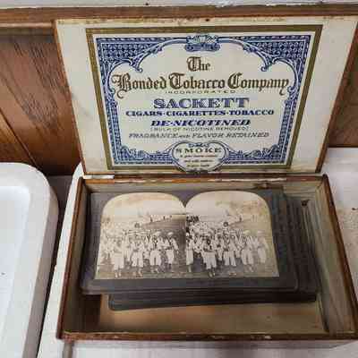Stereoscope and slides