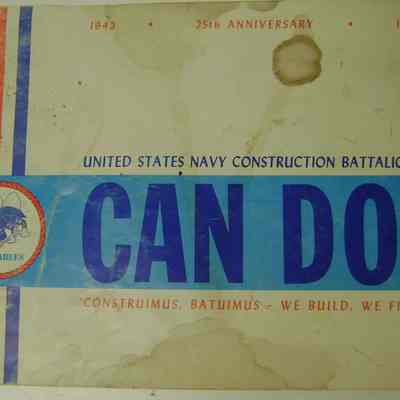 CAN DO! Seabees 25th anniversary Book