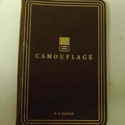 GM Camouflage School Booklet