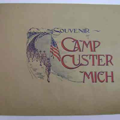Souvenir Booklet of Camp Custer