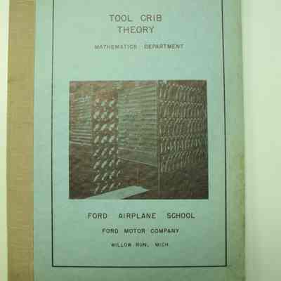 Tool Crib Theory, Ford Willow Run Manual