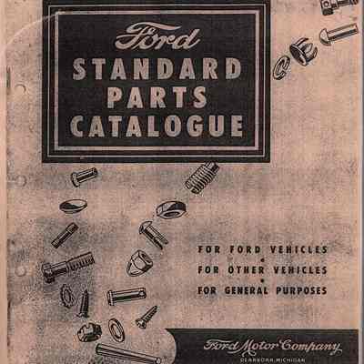 Ford Standard Parts Catalogue