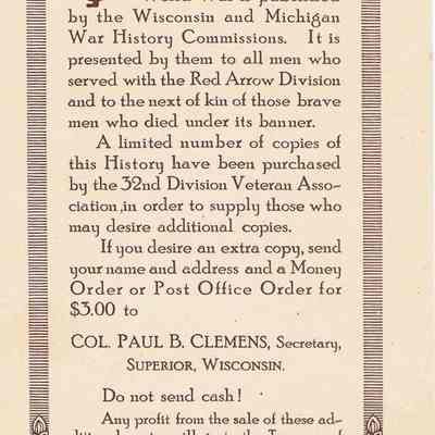 32nd div unit history advertisement