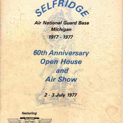 1977 Selfridge Air Show Program