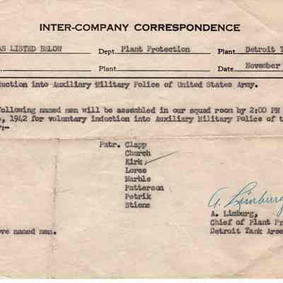 Plant Guard induction orders