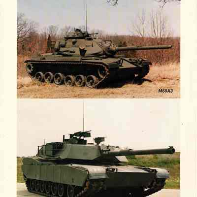 M60A3 and M1 Abrams, Photo
