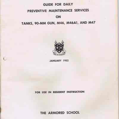 Tank Gun M46, M47, M46A1