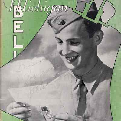 April 1942 copy of "The Michigan Bell"
