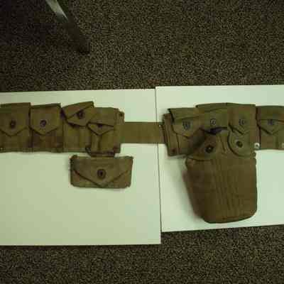 M1923 Ammunition Belt, "complete".