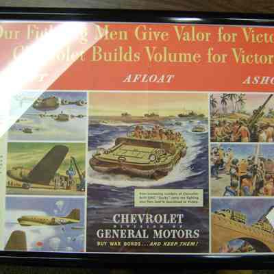 WWII Chevrolet Ad