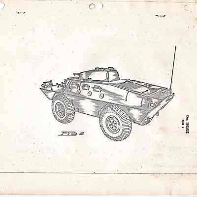 Cadillac Gage V100 Commando Patent Pg. 2