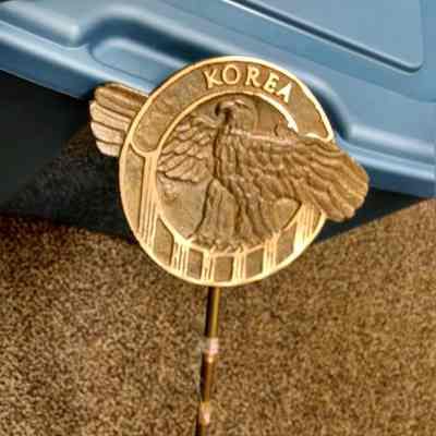 Korean War VFW Grave marker