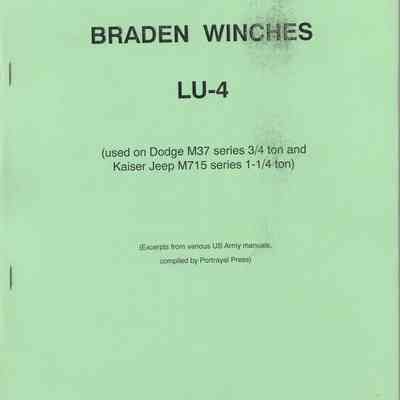 Braden Winches LU-4