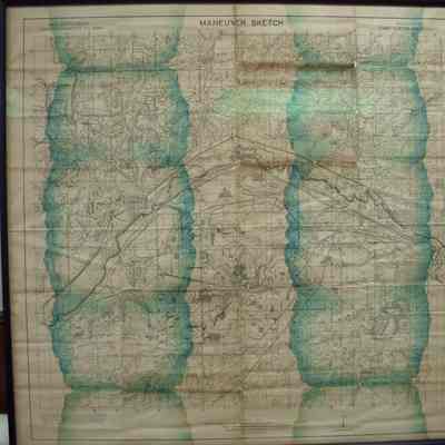 1936 MI Maneuver map