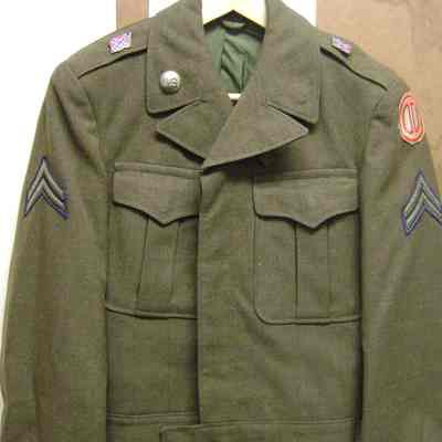 Ike Jacket with 31st ID insignia
