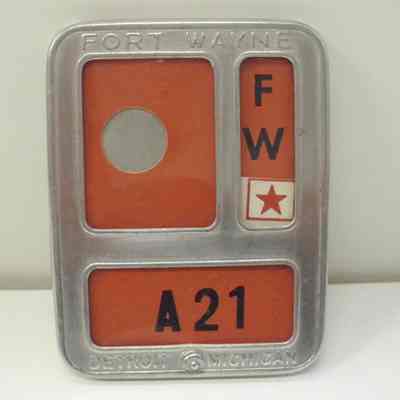 Ft Wayne Workers ID Badge