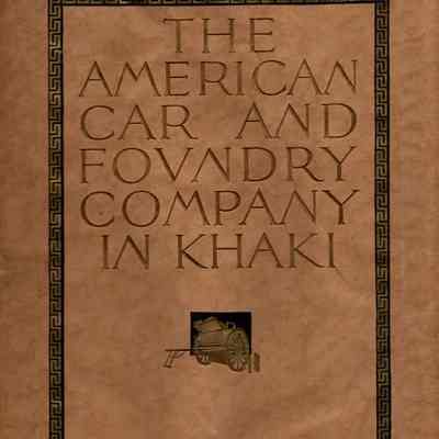 American Car & Foundry WWI