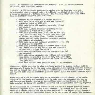 John Bush Chrysler Tank Plant document group