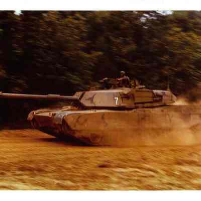 M1 Pilot vehicle test photo