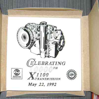 Allison X1100 Coaster