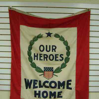 WWI Welcome Home Banner