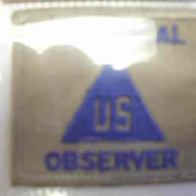 Tech observer shoulder patch