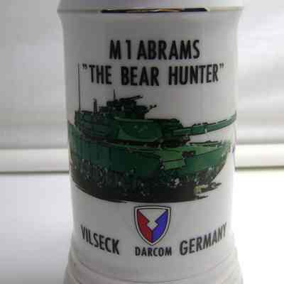 M1 Abrams "The Bear Hunter" Beer Stein