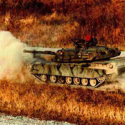 XM1 Abrams in MERDC