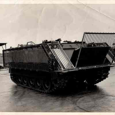 M113 w Slat Armor