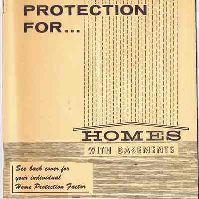 Fallout Protection for Homes with Basements Booklet