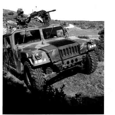 M1025 with Mk19
