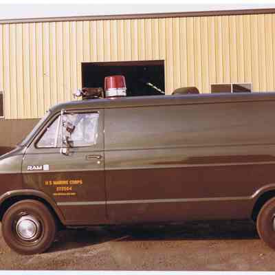 USMC Dodge Van
