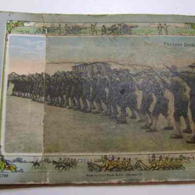 WW1 US Army Souvenir Folder