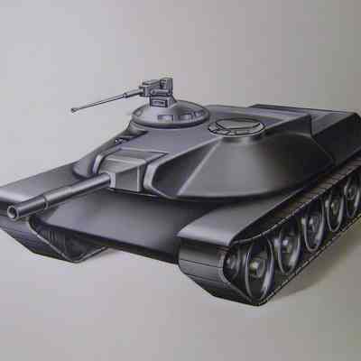 Tank Concept Drawing, T95 T96