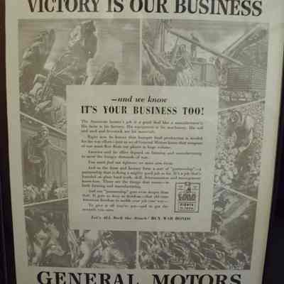 WWII GM Ad