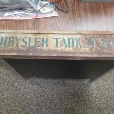 Chrysler Tank Plant Sign