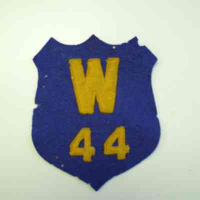 Felt Patch with W and 44