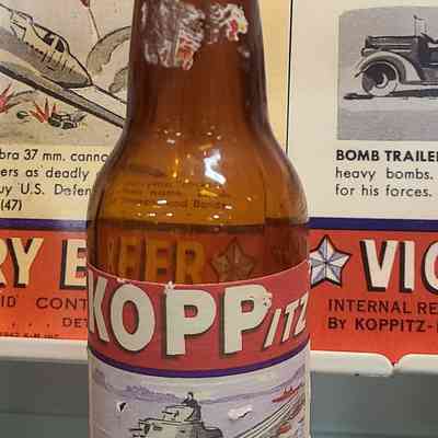 Koppitz Victory Beer Bottle Label #2