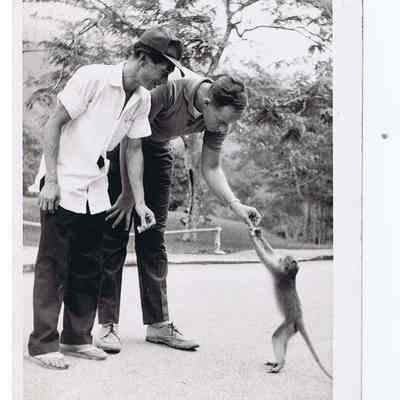 On R&R in Taipai with Monkey, John Stout