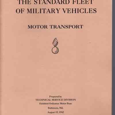 The Standard Fleet of Military Vehicles