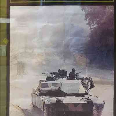 M1 Abrams Poster