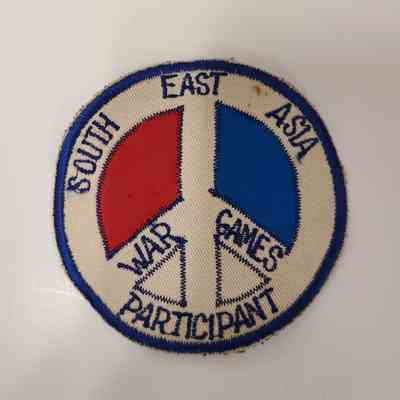 South East Asia War Games Participant novelty patch