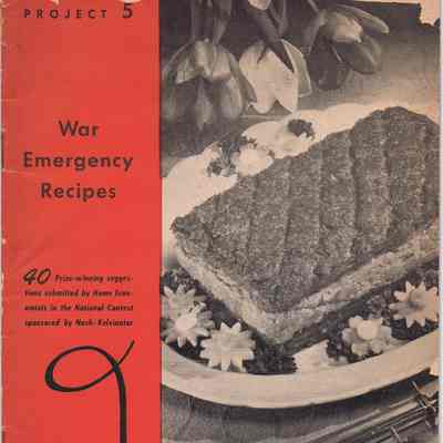 Project 5 War Emergency Recipes