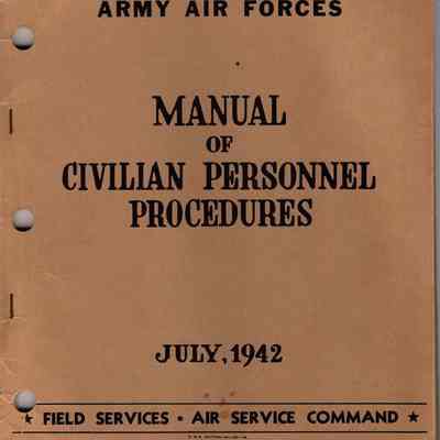 Manual of Civilian Personnel Procedures