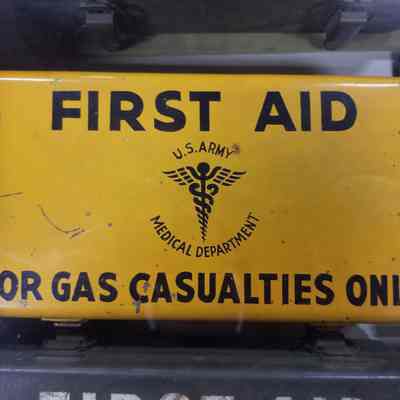 Gas Casualties First Aid Kit
