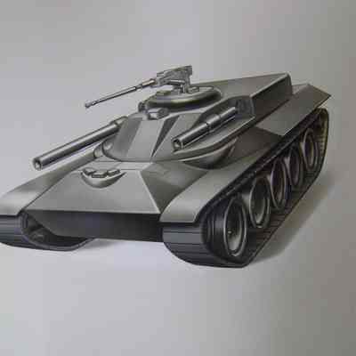 Tank Concept Drawing, T95