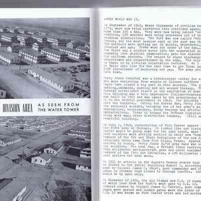 Part of breakdown of Fort Custer locations: 5 ID Area